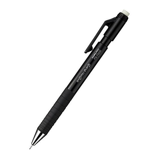 KOKUYO Pencil Sharp TypeS 0.9mm Black 3-Pack