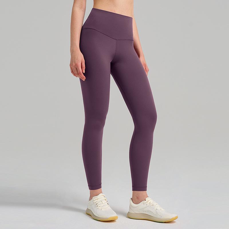 

Женские брюки для йоги Lulu, единый размер: Мягкие спортивные леггинсы из лайкры с влагоотводящими свойствами 80~130 jin