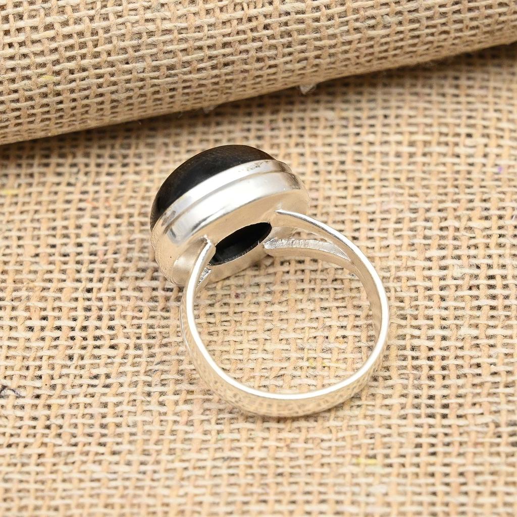 Beautiful Tiger Eye Gemstone Handmade 925 Sterling Silver Ring Jewelry