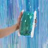 1pack 0.5X1M Glitter Party Backdrop Metallic Foil Tinsel Fringe Curtain Birthday Wedding Bachelorette Decoration Anniversary