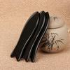 Natural Jaundice Horn Guasha Tool Gua Sha Plank Massage Board Scraping Barrels Tea Spoon Hollow Ribs Massager Foot Point Stick