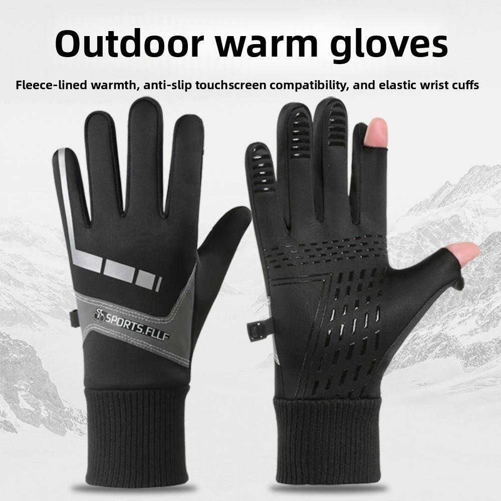 Anti-slip Winter Cycling Gloves  Warm Outdoor Gloves  Mountaineering