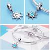Ocean Charm S925 Sterling Silver Beads Fashion Diy Jewelry Silver Accessories