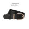 New Fashion Versatile Belt Simple Personality Women's Belt Decorative Suit Jeans Belt Women