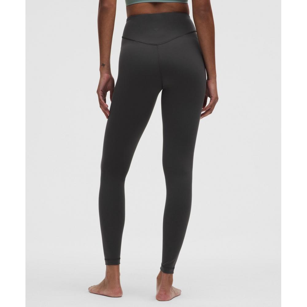 Lululemon WUnder Under Smoothcover High Rise Tight 28  Graphite Grey