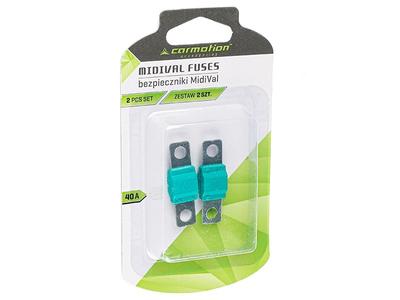 Fusibles MIDIVAL, 40A, 2 pcs.