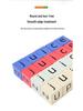 Montessori Spelling Card Game: Educational Toy with Face-Changing Blocks for Early English Learning