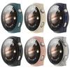 PC Watch Case Protective Case with Tempered Glass Full Coverage Frame Anti-Fall Dustproof for Huawei Watch 4 Pro Smart Watch