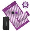 Set Tappetino e Cuscino per Agopressione con Sfera Massaggiante Sollievo Dolore Full Body Tappetino per Agopressione Plantare Collo