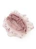 Day Flower Pattern Chiffon Pouch PWGB262616 PNK F [Gelato Pique] Mother's Women's