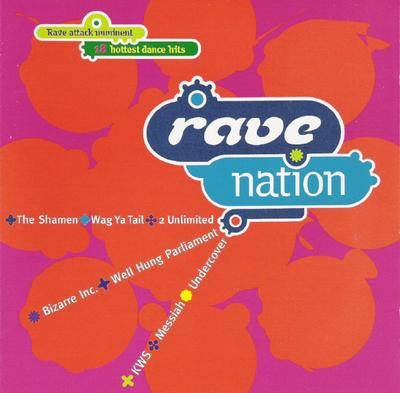 CD VARIOUS - Rave Nation TCD2607 Telstar 1992 UK Dance & Electronica Gebraucht