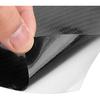 6D Carbon Fiber Adhesive Vinyl Film For Car Indoor/Outdoor Waterproof Anti Bubbles Bright (Black 300*30Cm)