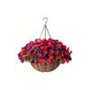 Artificial Morning Glory Hanging Basket Decor Home Hotel Wedding Party Outdoor Garden Decoration