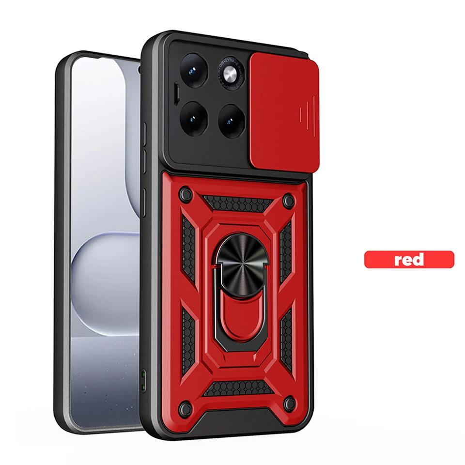 Magnetic Funda for Motorola Moto Edge 70 60 Fusion 60 Pro Phone Case Slide Camera Lens Ring Stand Holder Shockproof Cover Capa