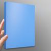 NEW A4 4-hole D-type Clip Clip Blue PP Folder Perforated Transparent Binder Folder A4 Folder