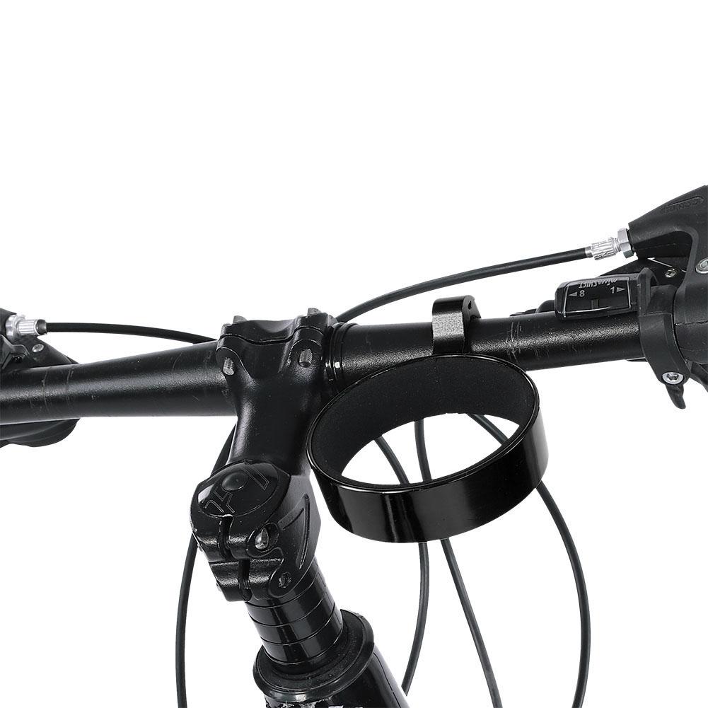 Aluminum Alloy Water Bottle Holder Tea Coffee Cup Cage Cycling Accessory Black