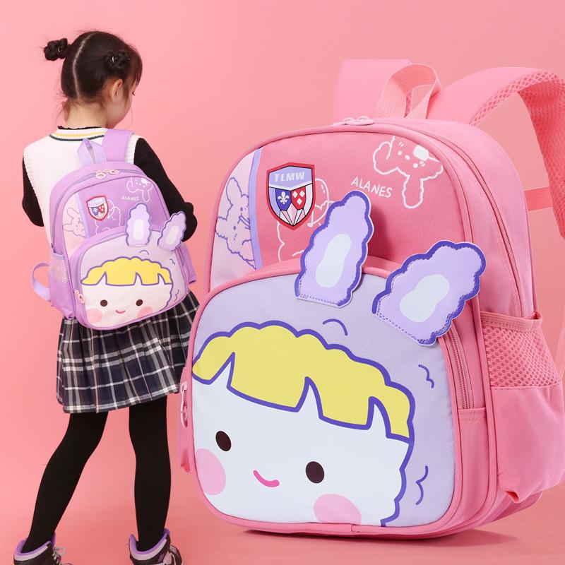 Adorable Lightweight Children's Backpack With Cartoon Design For School