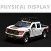 1/24 Ford F150 Off Road Pickup Truck Diecast Model Car Metal Alloy High Simulation Collection Hobby Display Birthday Gift for Friend