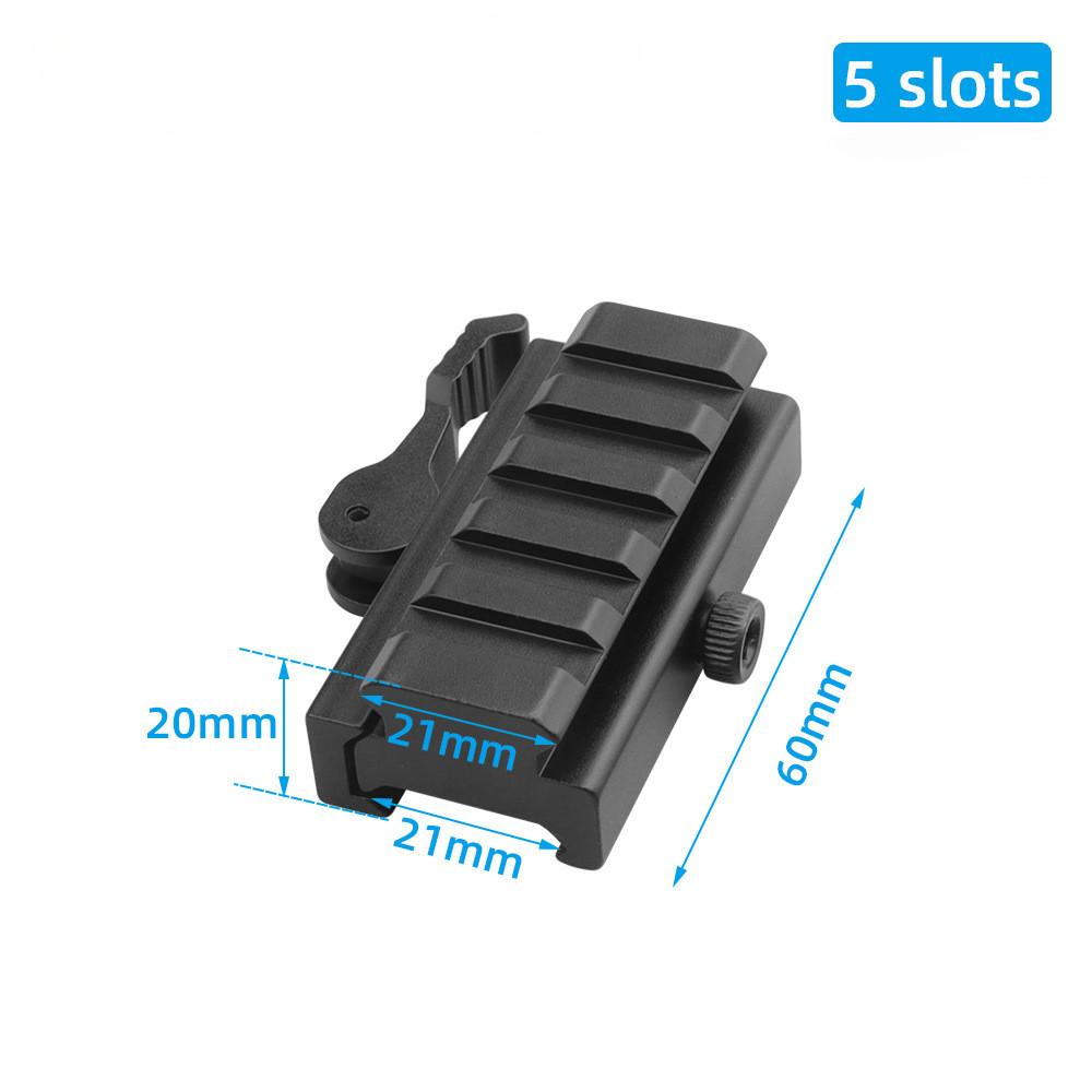 Quick Detachable Metal Mirror Bracket 20 Conversion 20mm Height Increasing Bracket