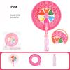 Interactive Windmill Bubbles Machine Gift Outdoor Soap Bubble Stick Set Bubble Blowing Kids Fun Toys For Kids Children