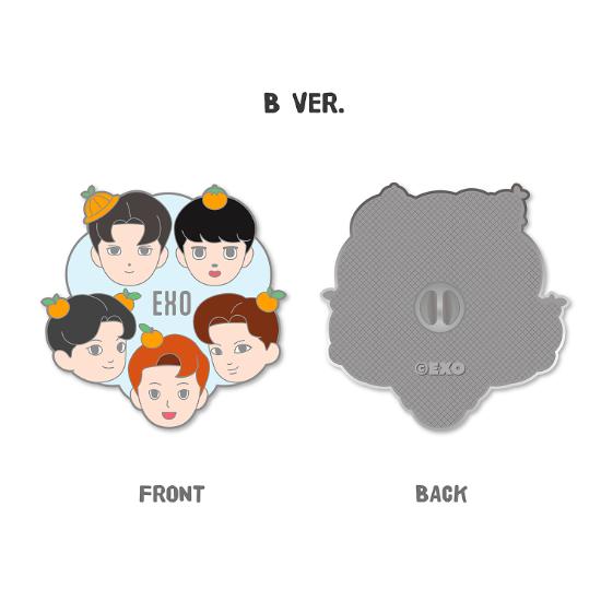 Предзаказ значка EXO  Путешествуй по миру на погрузчике  B ver.