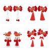 Cartoon Tassel Hairpin Horse New Year Hair Accessory  Festive Occasions