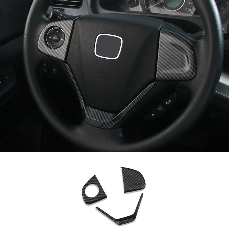 For Honda CRV CR-V 2012 2013 2014 2015 2016 ABS carbonfiber Car Armrest Door handle Window Glass Lift Switch Panel Cover Trim