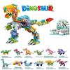 Dinosaur World Collectible Building Blocks With Interlocking Pieces For Children