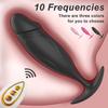 Vibrador Anal para Homens Massageador de Próstata Controle Remoto Dildo Butt Plug Vibratório Brinquedos Sexuais Adultos para Mulheres Casais Masculinos