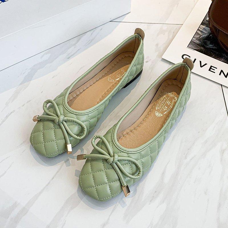 Summer and Spring New Women's Flat Bottom Shallow Mouth Leisure