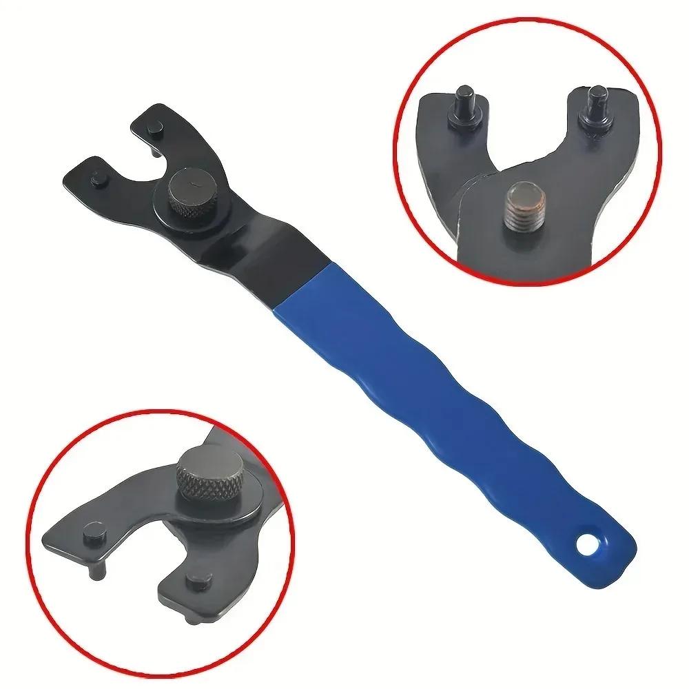 Adjustable Angle Grinder Key Pin Spanner (8-50mm) – The Ideal DIY Repair Tool for Home Wrenching!