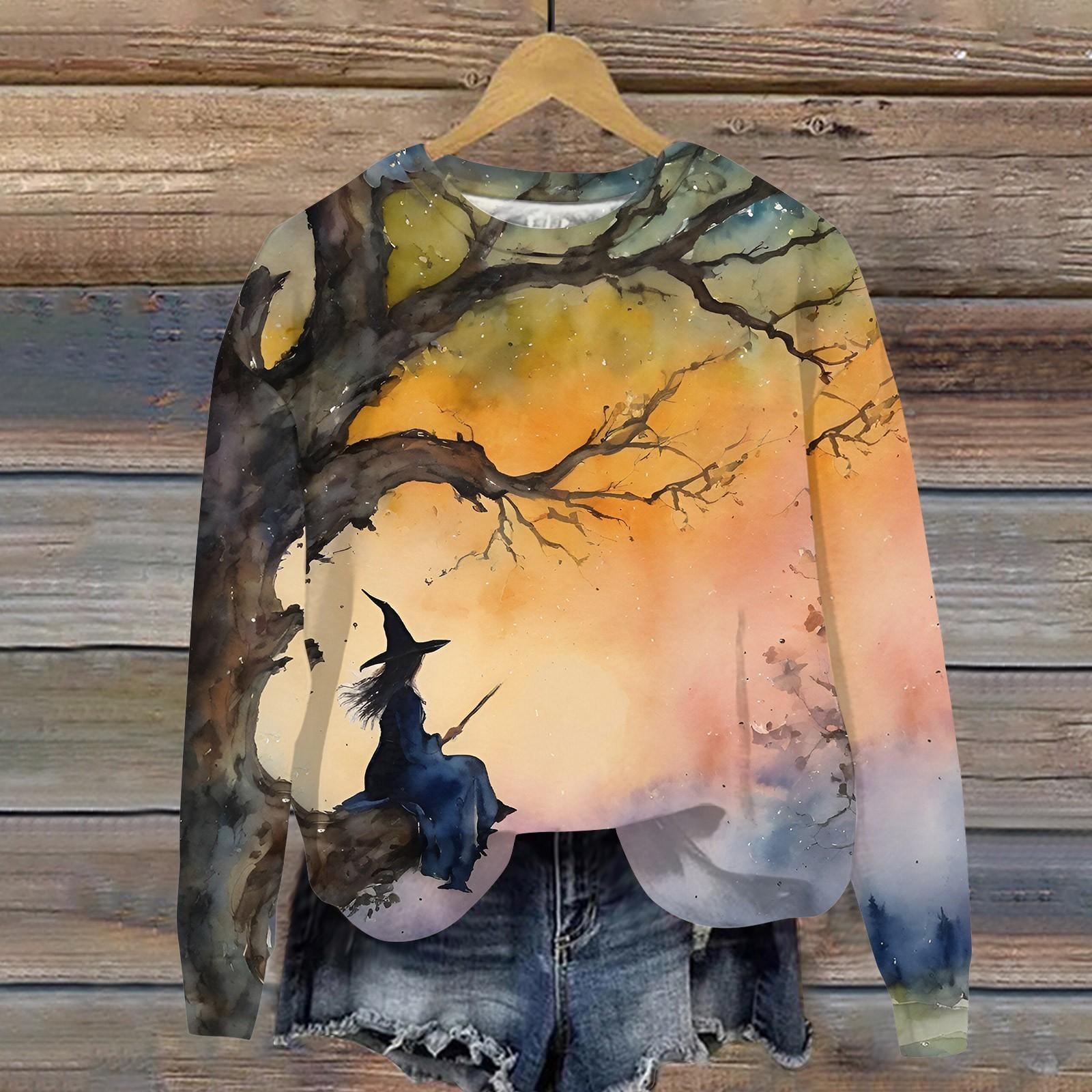 Женский Хэллоуин с принтом — фото 9