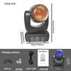 150W LED Beam Cannon: Stage Light with Rotating Colorful Patterns for KTV and Events