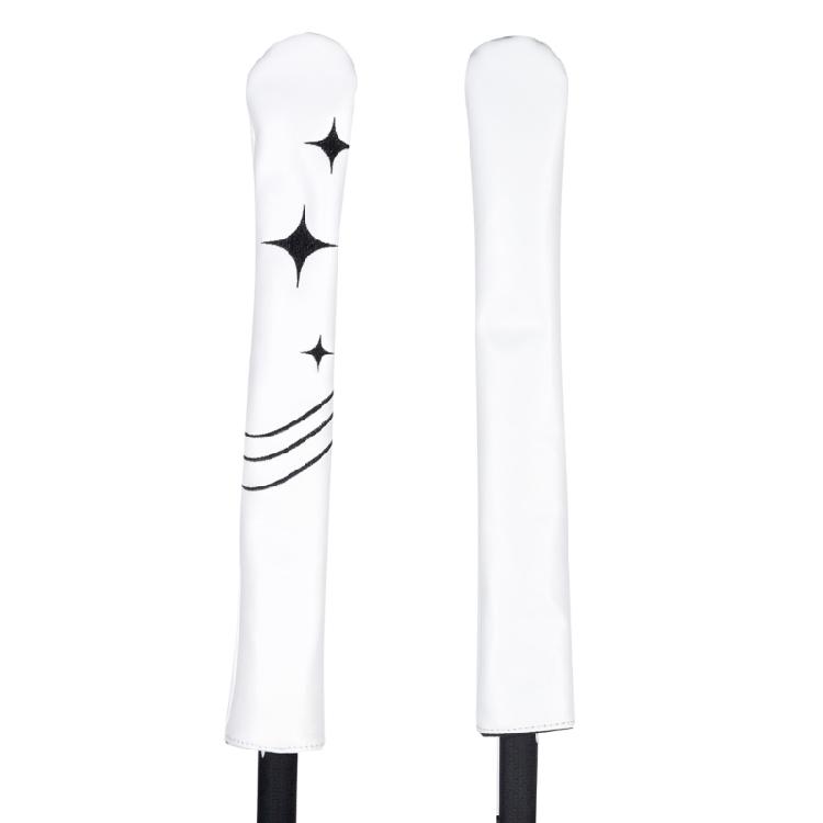 PU Leather Golf Club Protector Alignment Stick Cover Star Pattern Golf Alignment Stick Cover Case Holder Golf Supplies