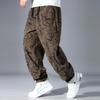 Plus Size 4XL-10XL Fashion Oversize Pants Men Clothes Casual Elastic Waist Long Trousers