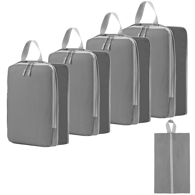 4 Set/5 Set/6 Set Compression Packing Cubes for Travel,Lightweight Compression Suitcase Organizers Bag Set Packing Organizers