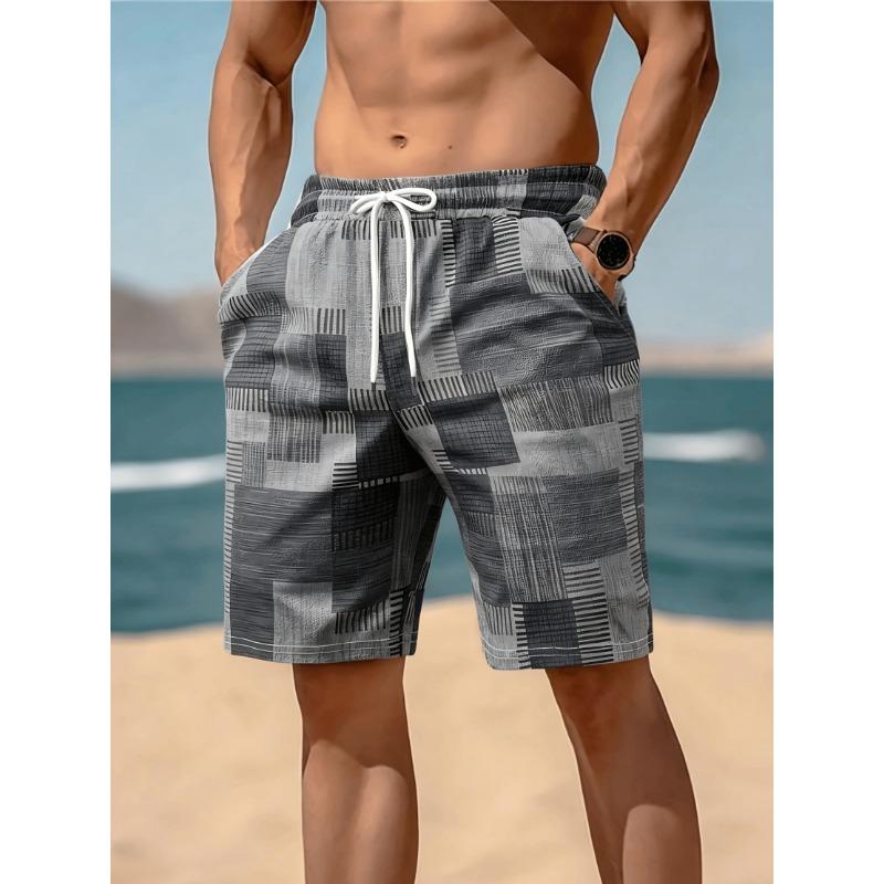 Plus Size Men's Shorts Beach Shorts for Summer Pool and Outdoor Activities