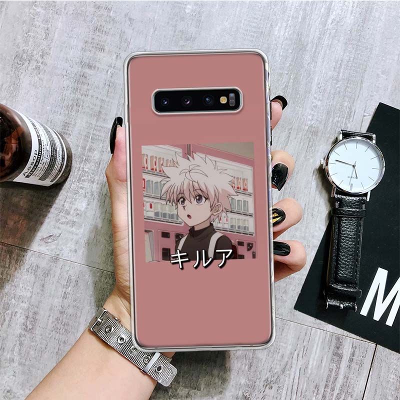 Hunter X Hunter Killua Phone Case For Samsung Galaxy S20 FE S10 Plus S21 S22 Ultra S10E S9 S8 S7 Edge J4 + Fundas Cover Coque