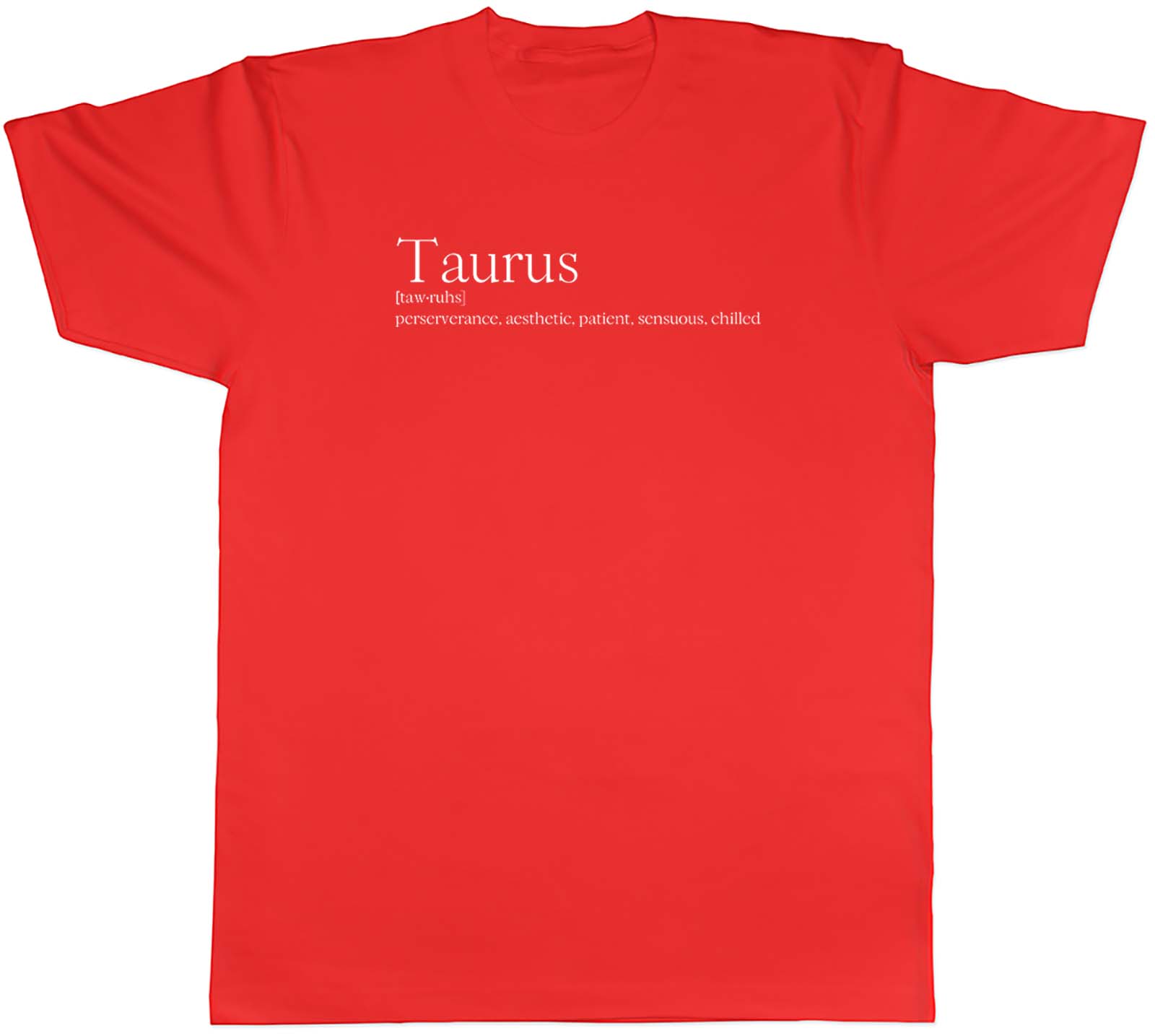 Zodiac Definition Taurus Unisexs Unisex TShirt Tee Gift S