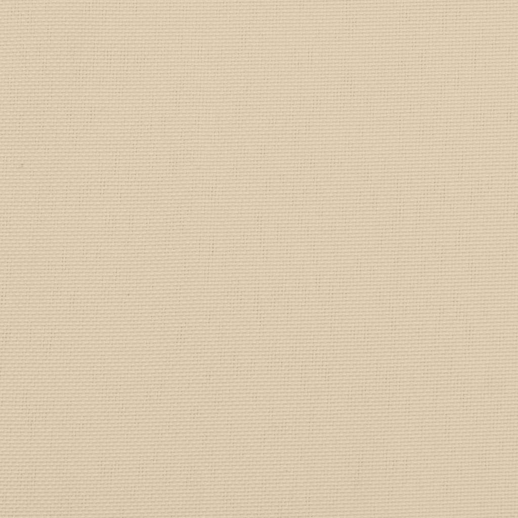 Pallet Cushion Beige 120 x 80 x 12 cm Fabric