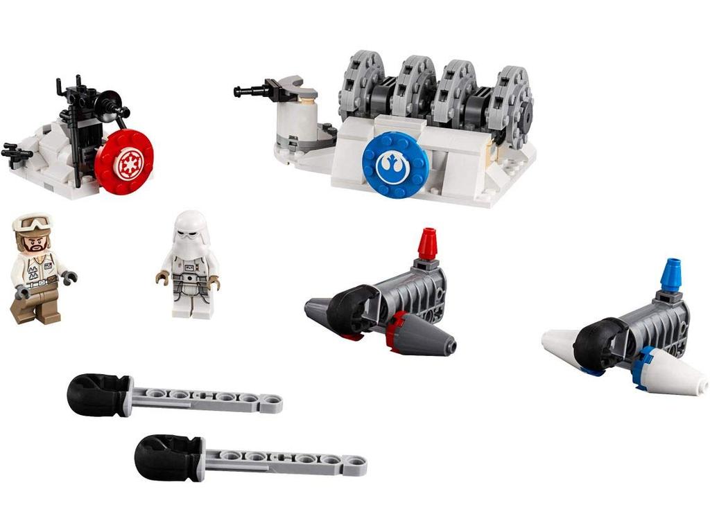 LEGO Star Wars Action Battle Hoth(TM) Attack 75239 Building Blocks Toy for Boys