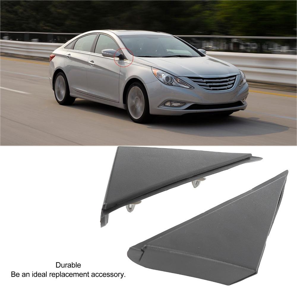 2PCS 86190‑3S000, 86190‑3S010 Rear View Mirror Triangle Cover for Hyundai Sonata 2011-2015
