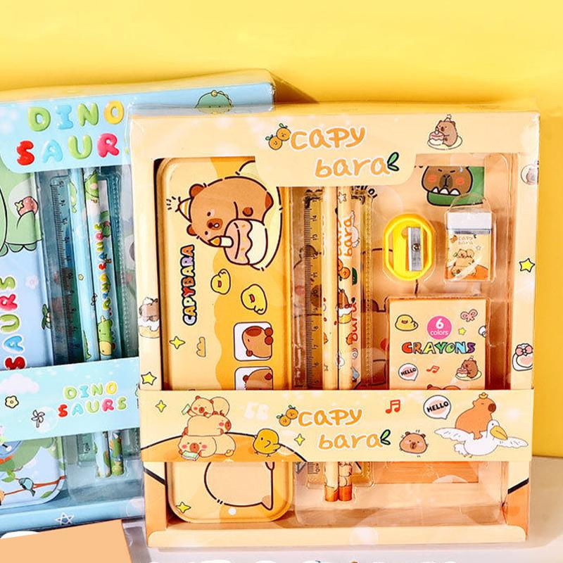 Cute Cartoon Stationery Sets Student Rewards Kindergarten Class Prizes Children'S Learning Supplies