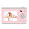 Digital Camera for Photography 64MP 1080P HD Dual Lens Travel Camera with LED Fill Light Selfie Mirror for Beginner