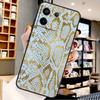 Snake Skin For Xiaomi Redmi Note 14 Pro 13 12 11 9 10 15 Pro Plus Case For Redmi 15 15C 14C 10C 12C 13C