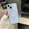 Luxury Matte Phone Case For iPhone 11 12 13 14 15 16 17 Pro Max Plus Air Magnetic Transparent Shockproof Bumper Cover