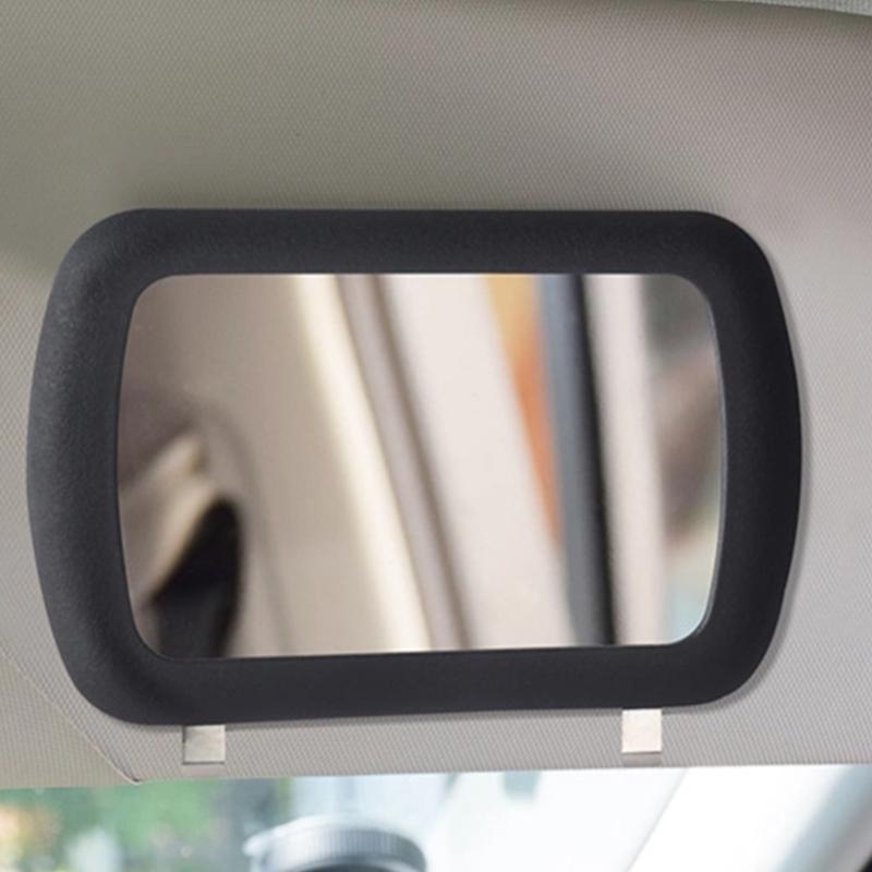 Große Sicht Auto Sonnenschutz Spiegel Auto Innenraum Rechteckiger Schminkspiegel Schönheitsspiegel Zubehör