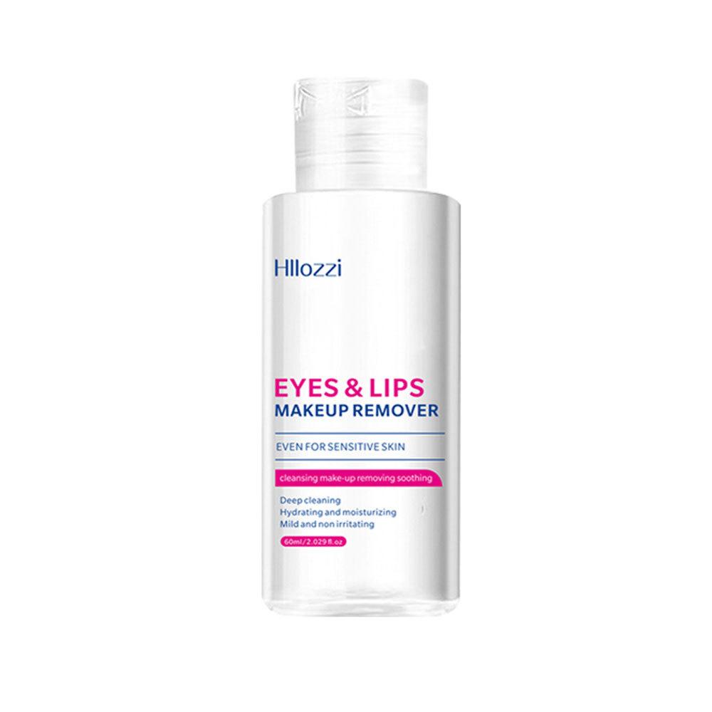 

Средство для снятия макияжа, 60 мл. Нежное и не раздражающее кожу средство для снятия макияжа «три в одном» для глубокого очищения глаз, лица и губ. 60ml