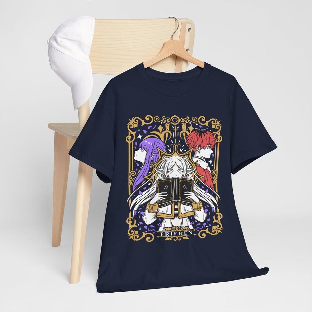 Frieren TShirt Beyond Journeys End Fern Stark Sleeve Unisex Shirt gift clothes M