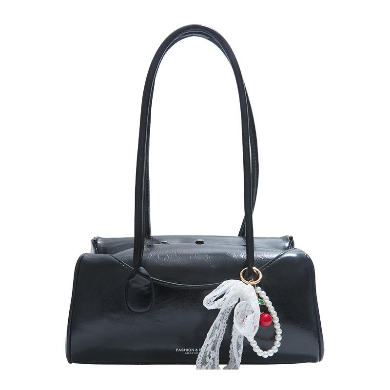 

Сумка женская новая модная универсальная большой вместимости для поездок на работу на плечо no pendant чёрный